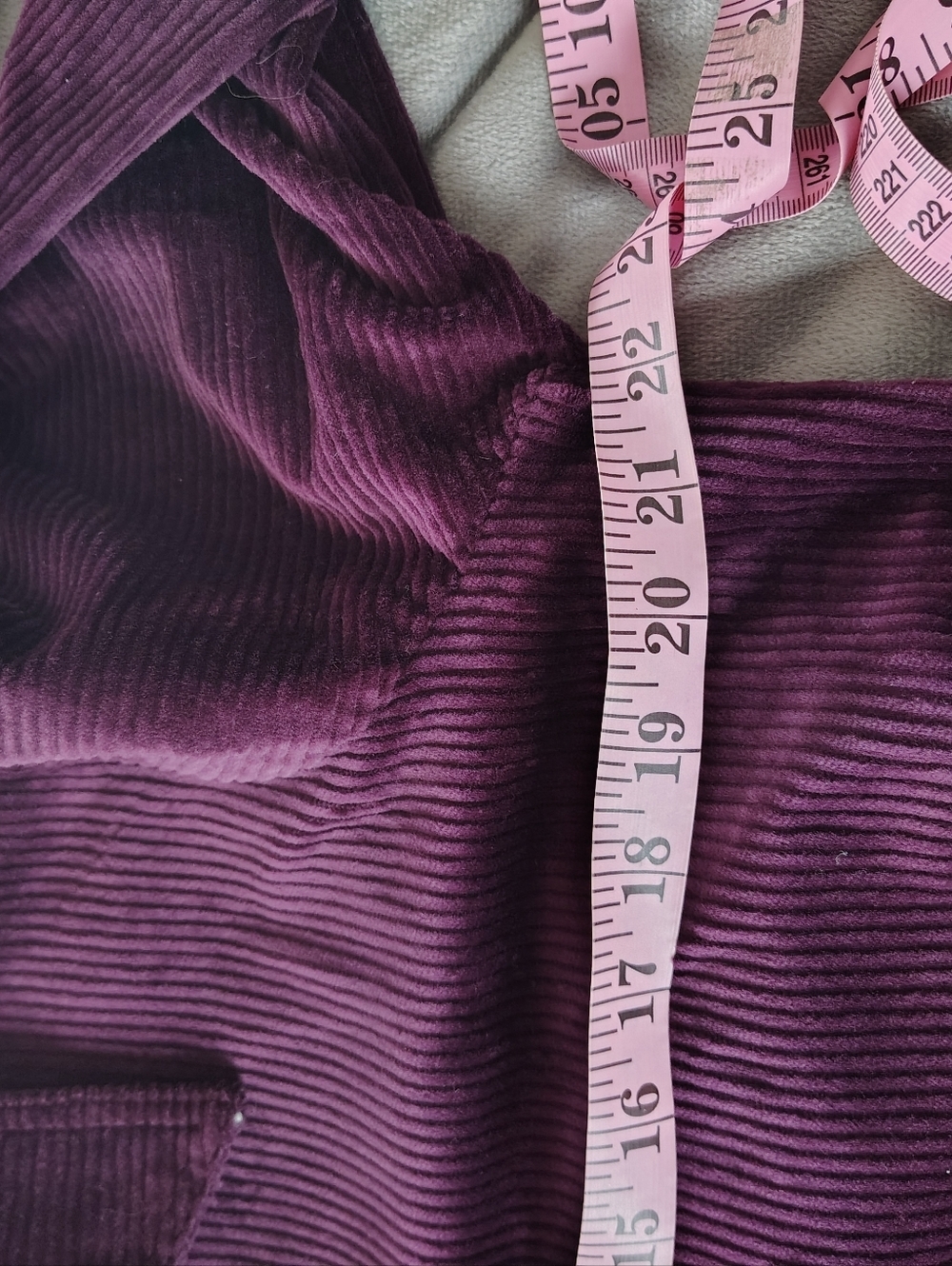 Appleseed's Corduroy Button-Up Jacket in Deep Plum PM - Picture 11 of 12